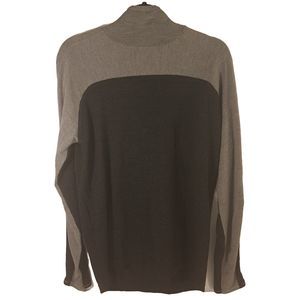 Lululemon Hoodie Womens Large Black Gray Merino Wool Blend Long Sleeve Pullover